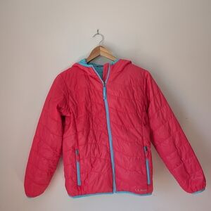 L.L. Pink Primaloft Packaway Jacket